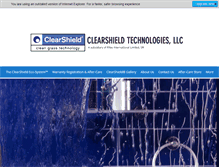 Tablet Screenshot of clearshieldonline.com